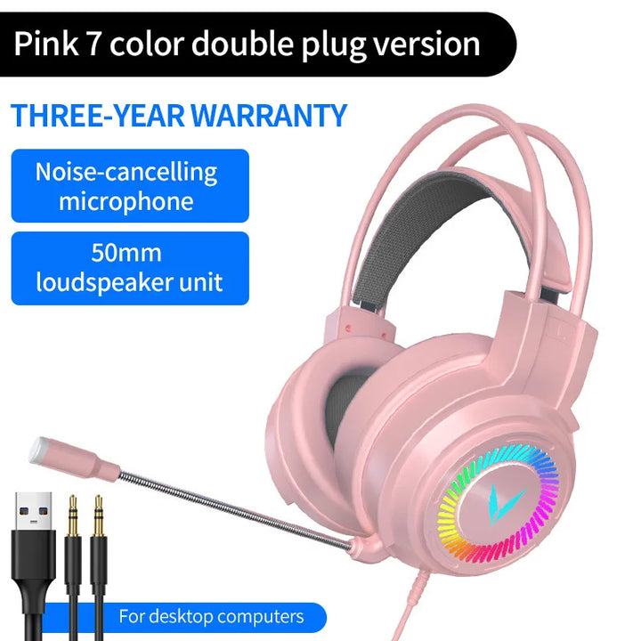 G58 G60 Gaming Headset 7.1 Stereo