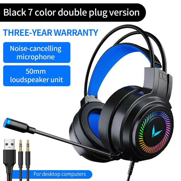 G58 G60 Gaming Headset 7.1 Stereo
