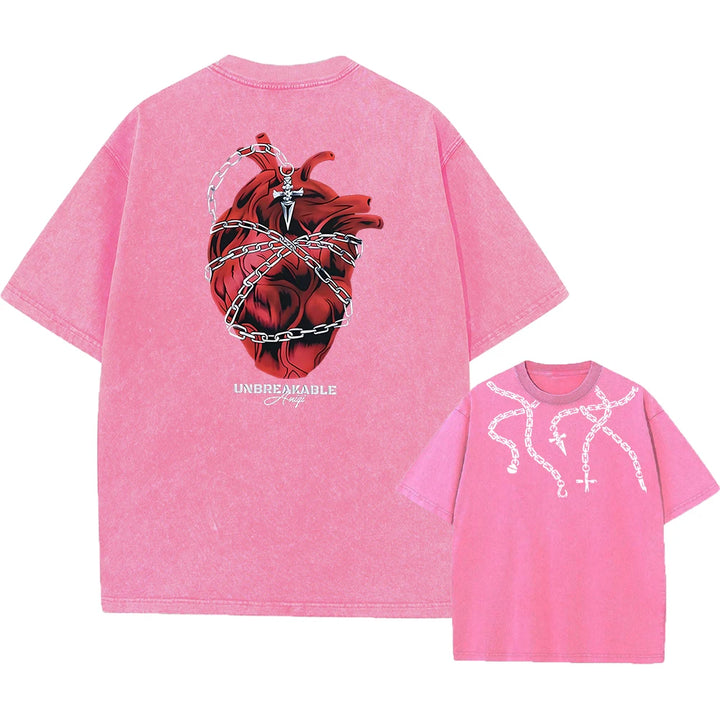 Anime Hunter X Hunter Washed Tshirt Graphic