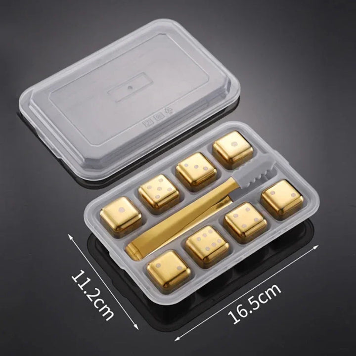 Stainless Steel Ice Cubes Quick-Freeze