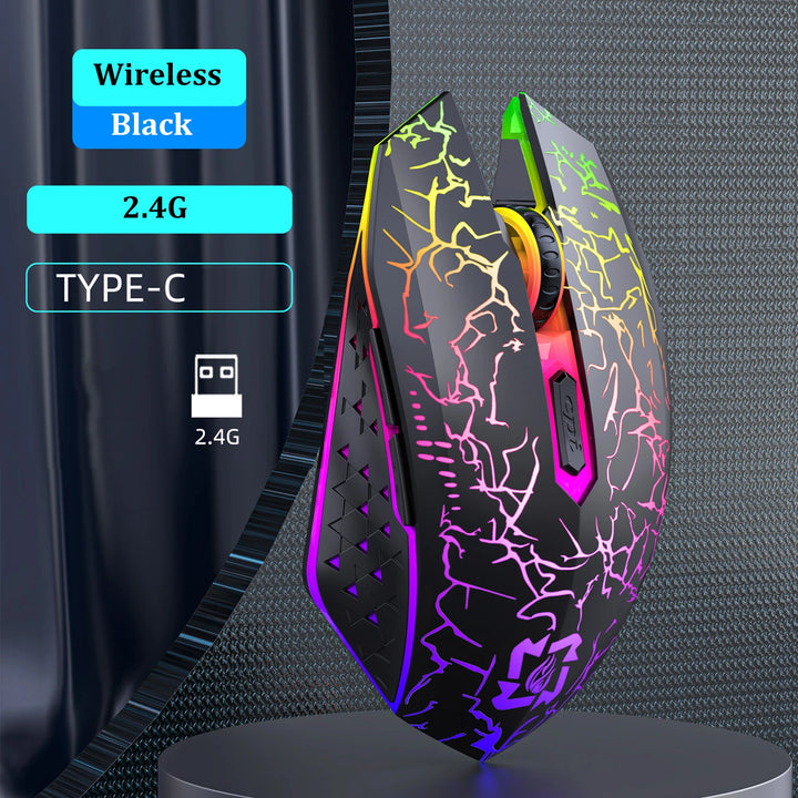 Bluetooth 5.2 Mouse RGB 2.4G Wireless