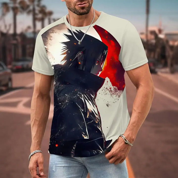 Naruto Japanese Anime 3D Prints T Shirt (S-M-L-XL)