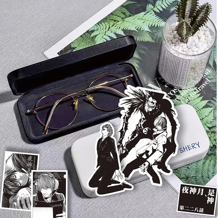 Anime Death Note Stickers Black White Decals Decoration