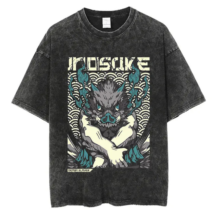 Summer Japanese Anime Print T-shirt (S-M-L)
