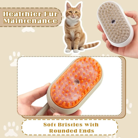 Massage and hair removal brush