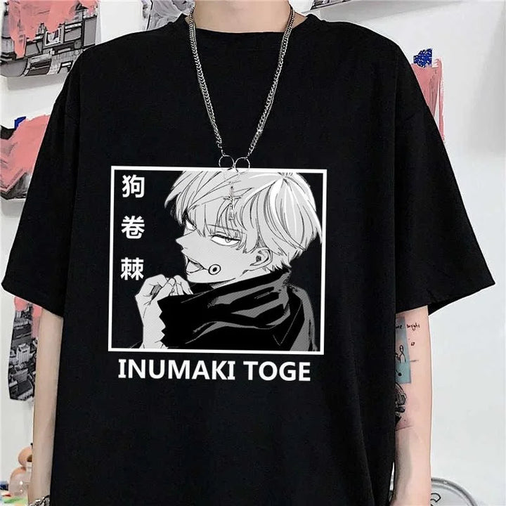 Inumaki Toge Printed Short Sleeve T Shirts