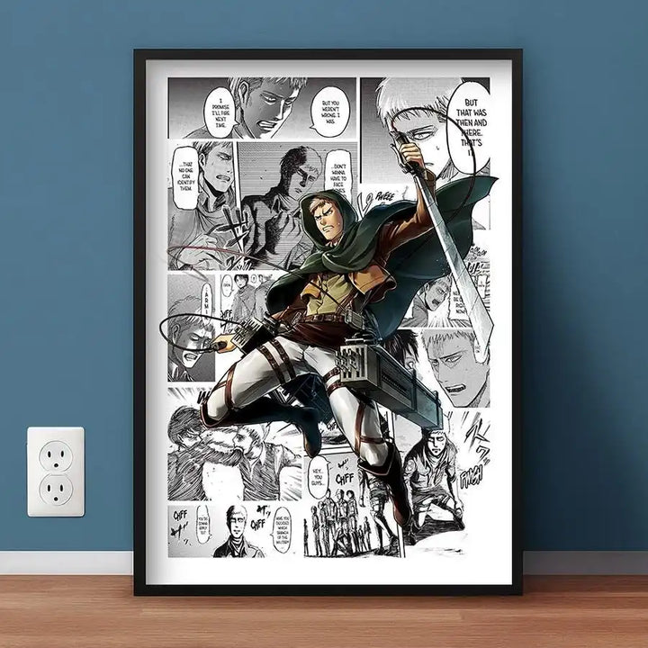 Dark Fantasy Action Adventure Anime Comic Posters Art Prints