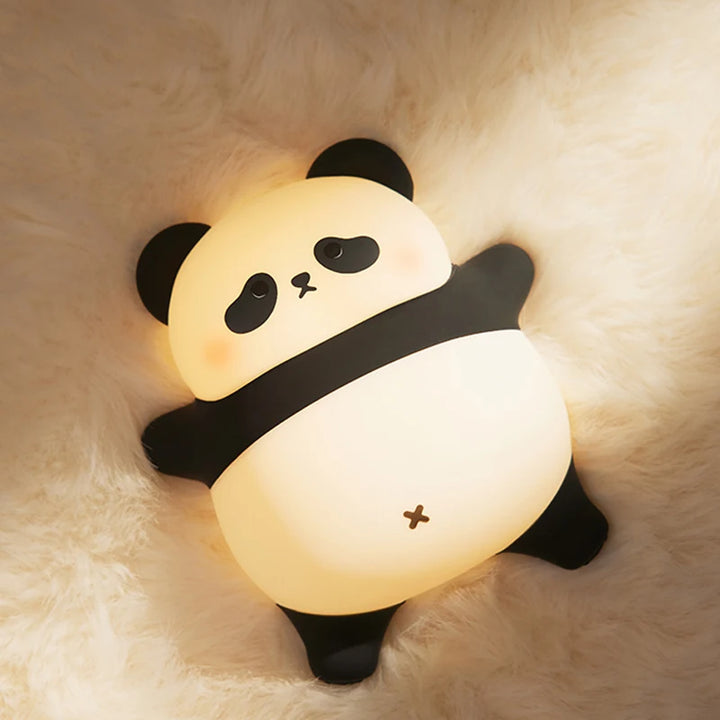 Panda LED Night Light Cute Silicone