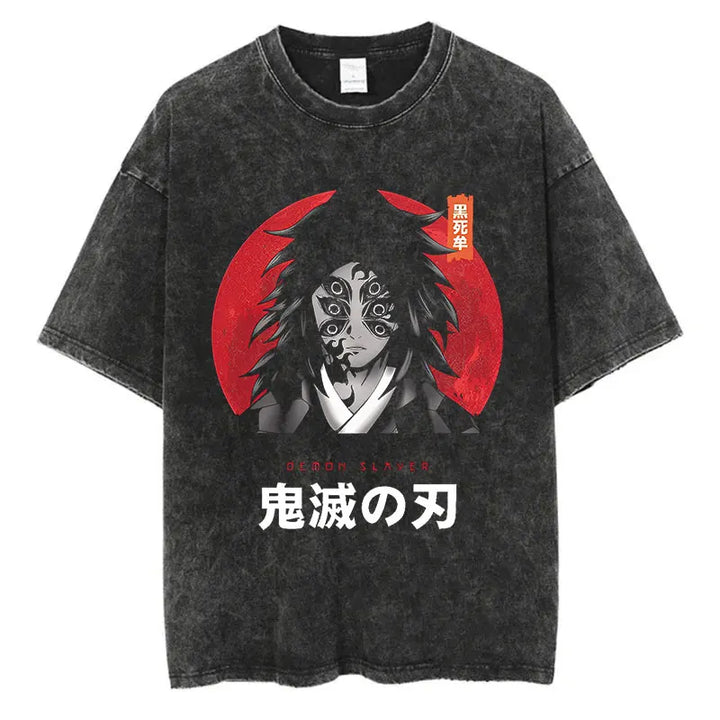 Summer Japanese Anime Print T-shirt (xl-2xl-3xl)