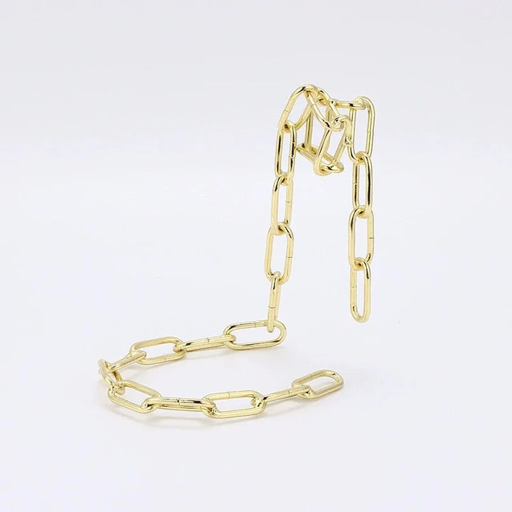 Red wine Creative wine rack Rope and chain Bar Wine cellar