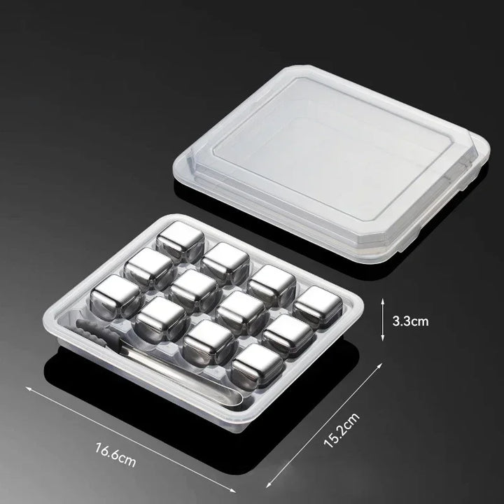 Stainless Steel Ice Cubes Quick-Freeze