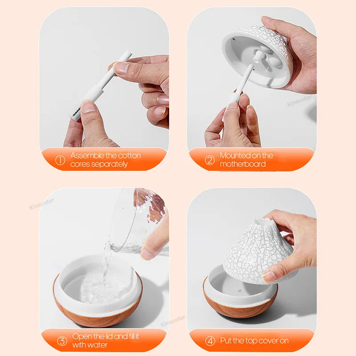 Volcano Air Humidifier Electric USB