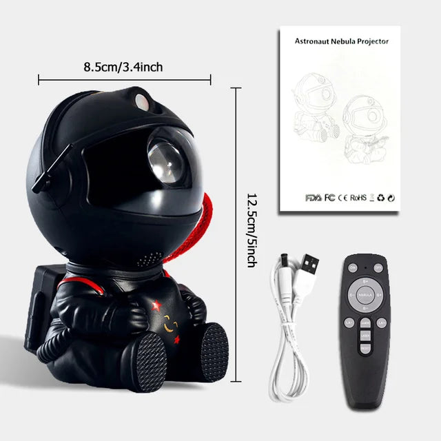 AstroGalaxy Star Projector Galaxy Night Light Astronaut Space