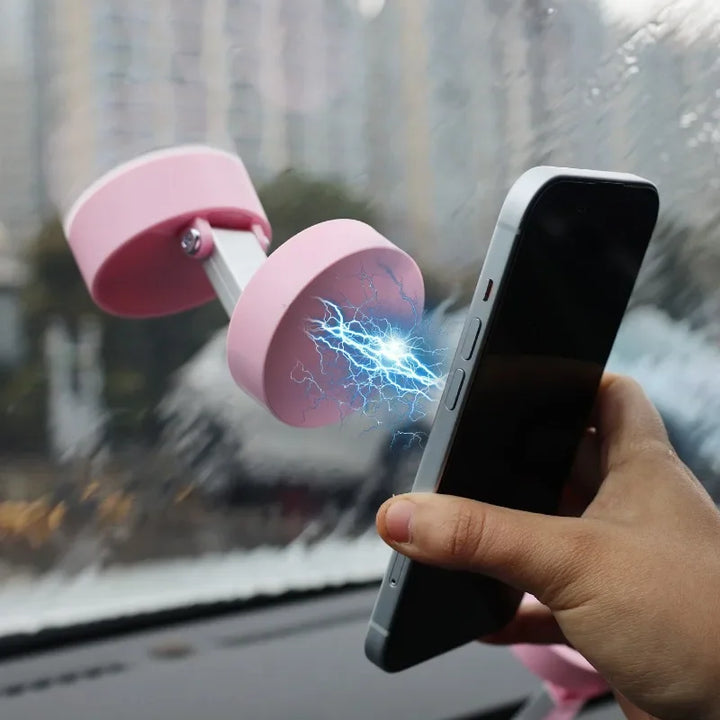 Magnetic cell phone holder