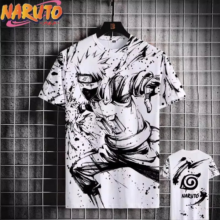 Naruto Japanese Anime 3D Prints T Shirt (2xl-3xl-4xl-5xl)