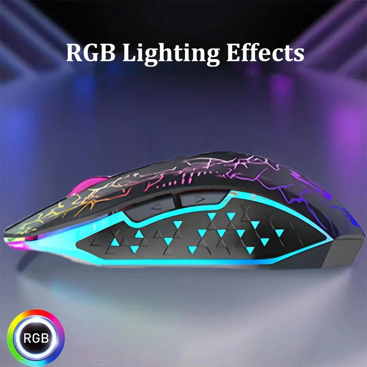 Bluetooth 5.2 Mouse RGB 2.4G Wireless