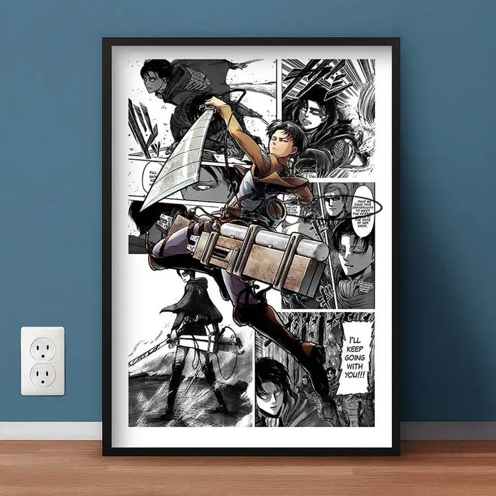 Dark Fantasy Action Adventure Anime Comic Posters Art Prints