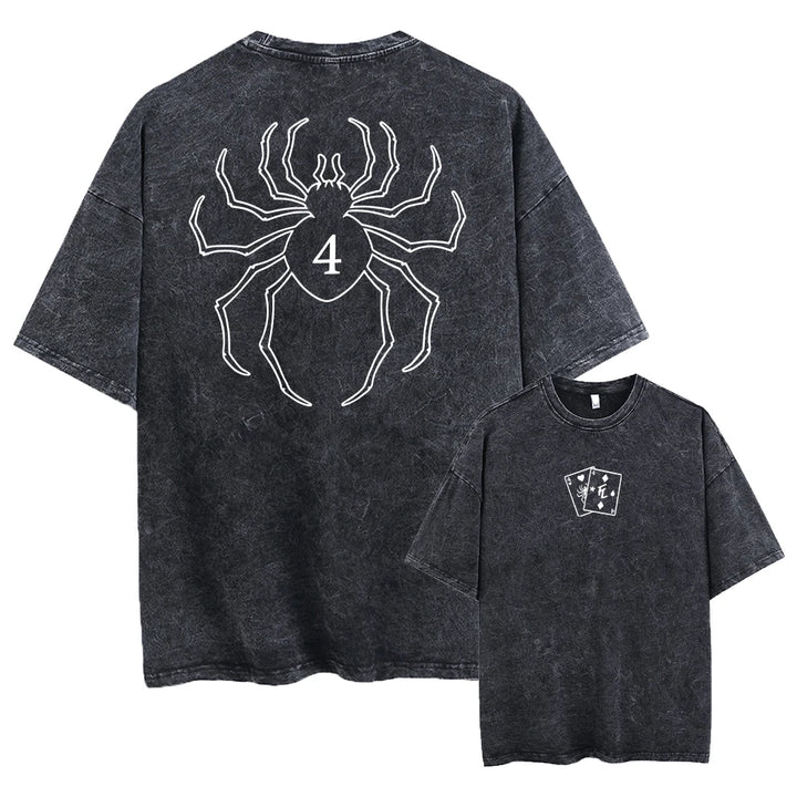 Anime Hunter X Hunter Washed Tshirt Graphic