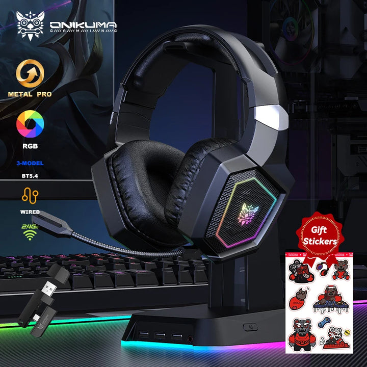 GT806 2.4GHz Wireless Gaming Headset