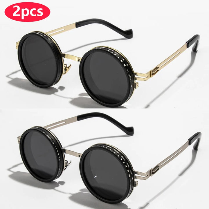 Shadeshift Sunglasses Polarized Round