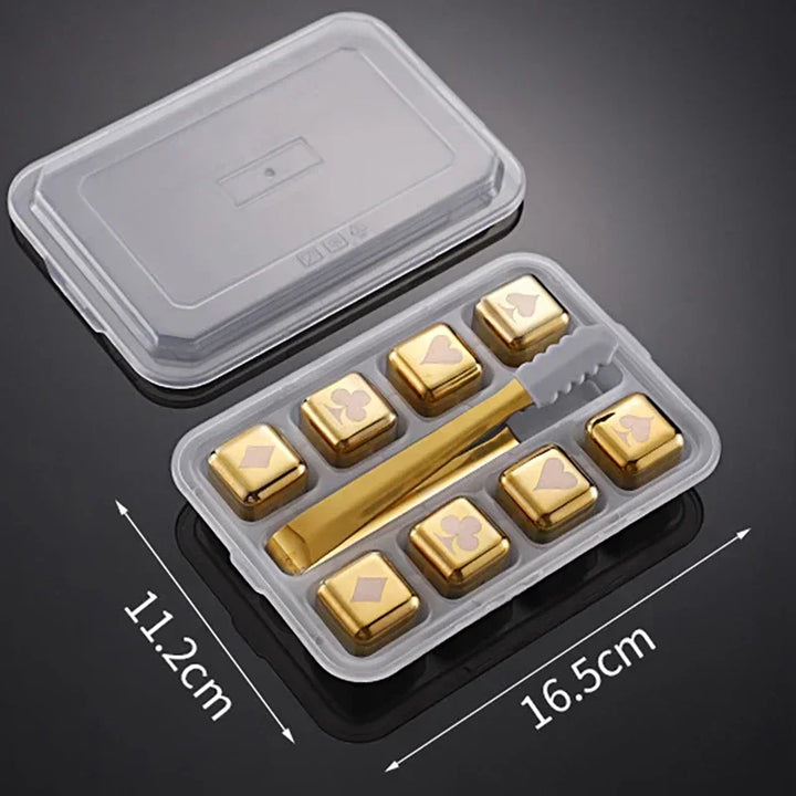 Stainless Steel Ice Cubes Quick-Freeze