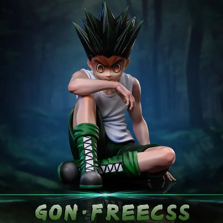 11CM Anime HUNTER×HUNTER Killua Zoldyck Figure GON·FREECSS