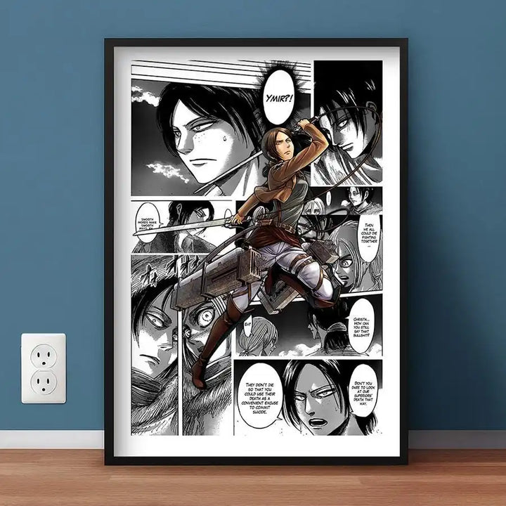 Dark Fantasy Action Adventure Anime Comic Posters Art Prints