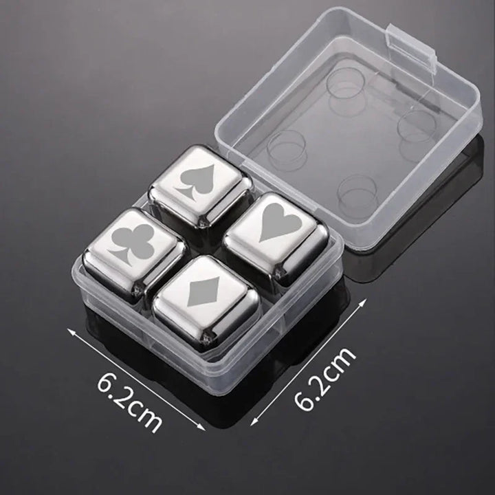 Stainless Steel Ice Cubes Quick-Freeze