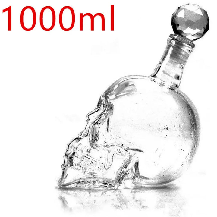 Creative Skull Double Glass Set Crystal