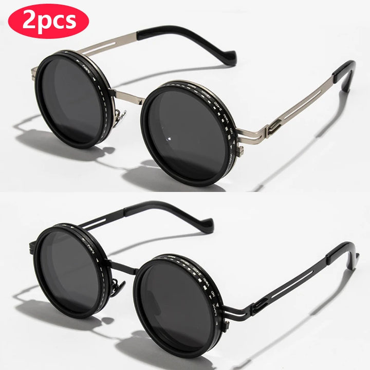 Shadeshift Sunglasses Polarized Round