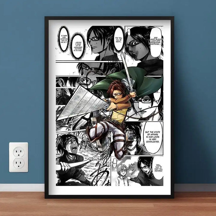 Dark Fantasy Action Adventure Anime Comic Posters Art Prints