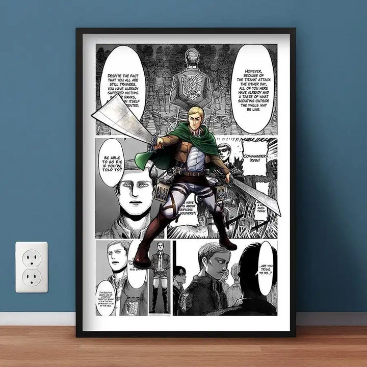 Dark Fantasy Action Adventure Anime Comic Posters Art Prints