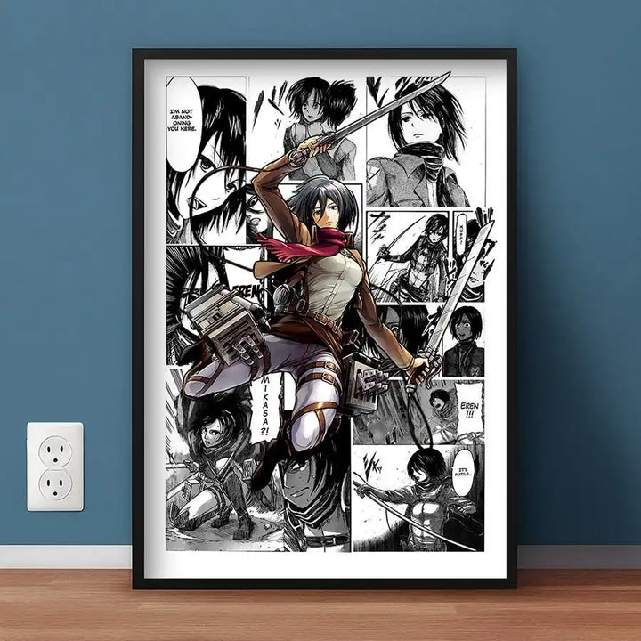 Dark Fantasy Action Adventure Anime Comic Posters Art Prints