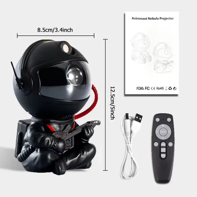 AstroGalaxy Star Projector Galaxy Night Light Astronaut Space