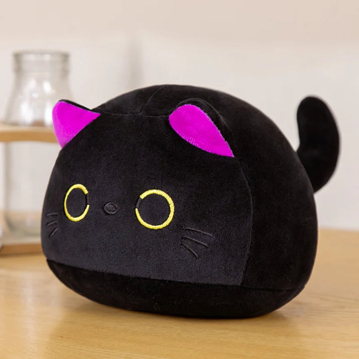Kawaii Small Black Cat Plush Cartoon