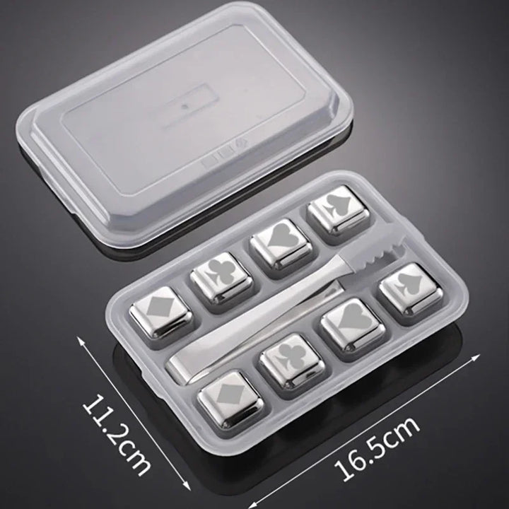 Stainless Steel Ice Cubes Quick-Freeze