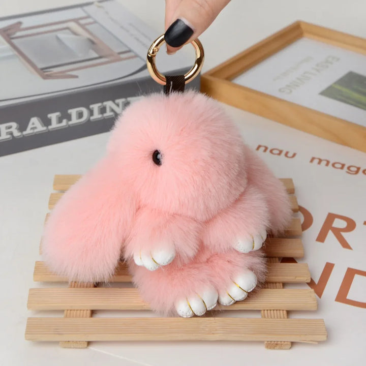 New Limited Series Rilakkuma Plush Pendant Cartoon Keychain
