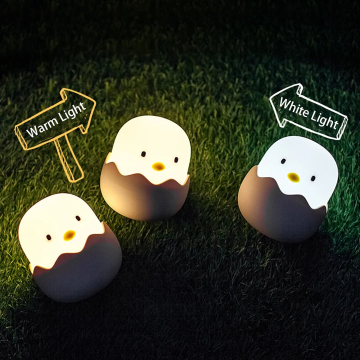 Eggshell Chicken Night Light Cartoon LED Light Bedroom