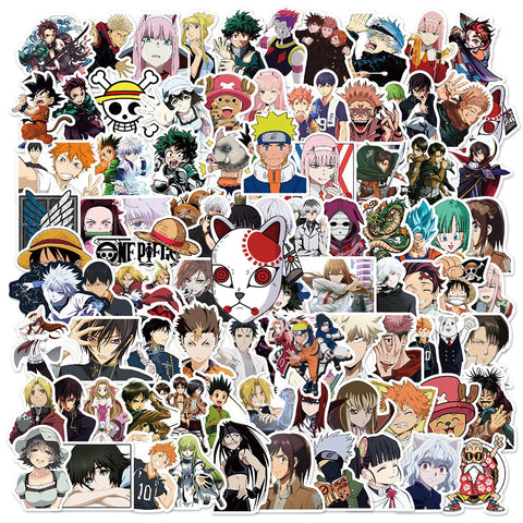 10/30/50/100PCS Mix Cartoon Anime Stickers