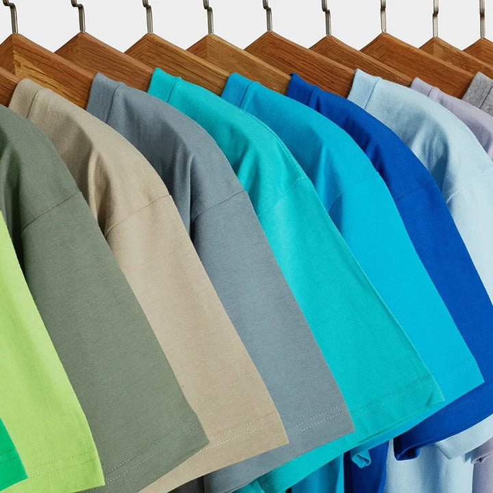 Loose Cotton Solid Tshirts (S-M-L)