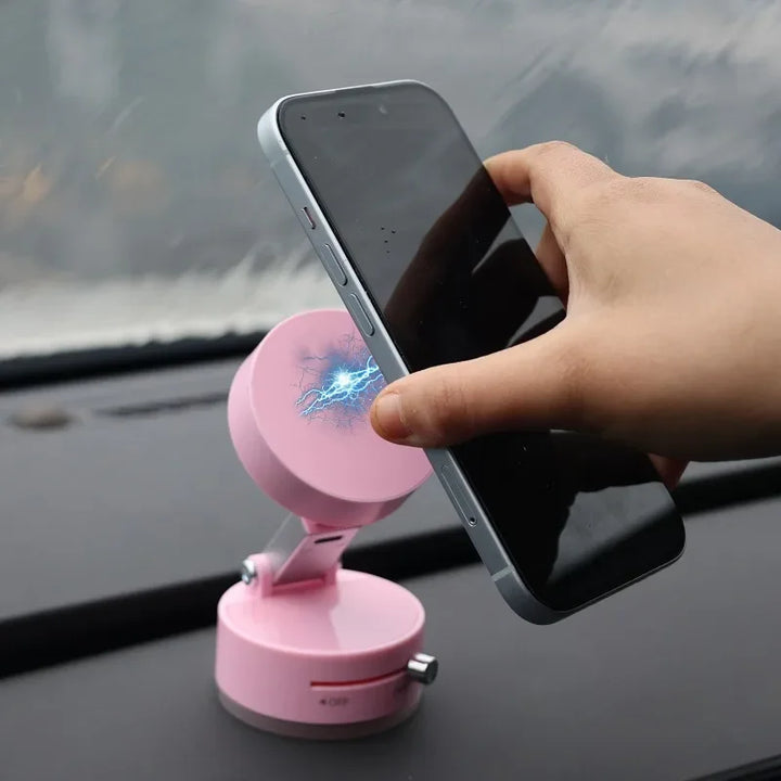 Magnetic cell phone holder