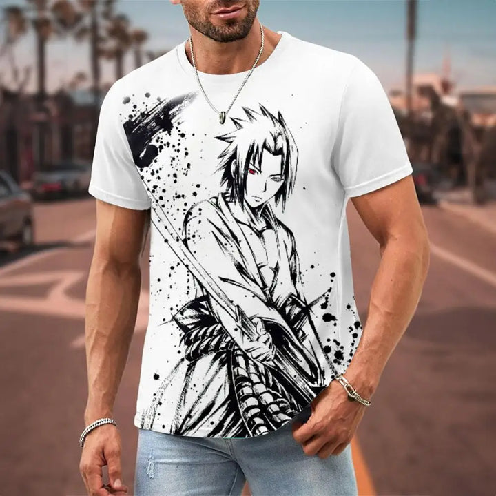 Naruto Japanese Anime 3D Prints T Shirt (S-M-L-XL)
