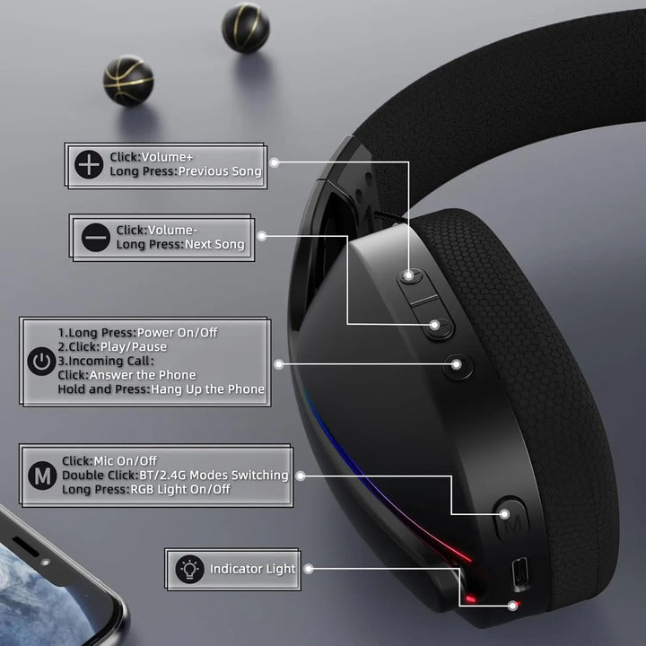 SHARK L90 Ultralight Wireless Gaming Headset