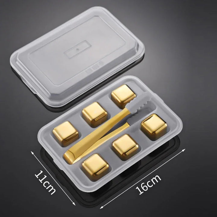 Stainless Steel Ice Cubes Quick-Freeze