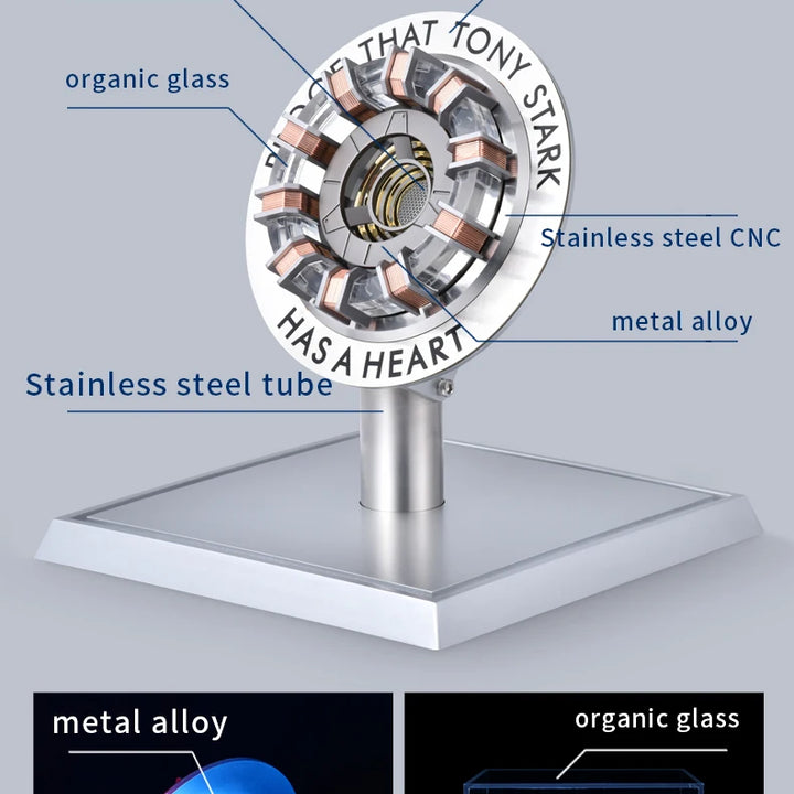 Alloy Reactor Chest Iron Man Mk1