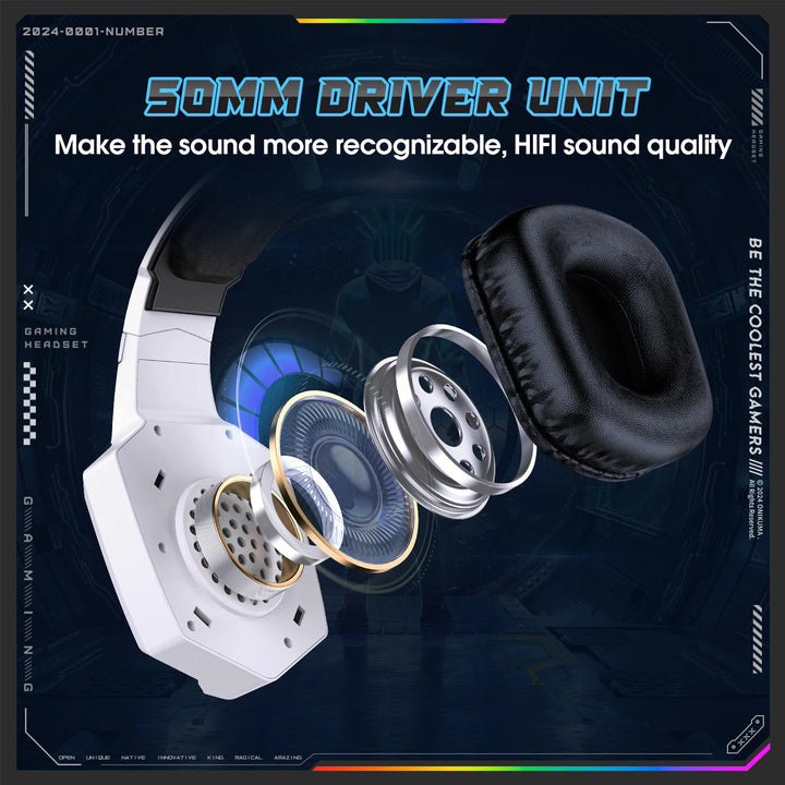 GT806 2.4GHz Wireless Gaming Headset