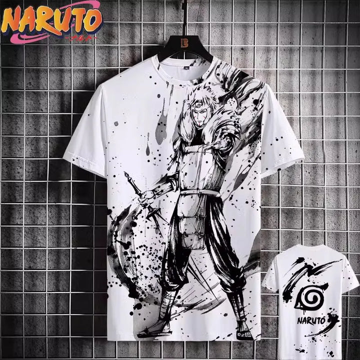 Naruto Japanese Anime 3D Prints T Shirt (2xl-3xl-4xl-5xl)