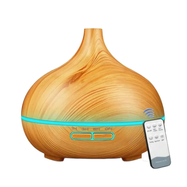 Air Humidifier Aromatherapy Essential Oil Diffuser Wood Grain