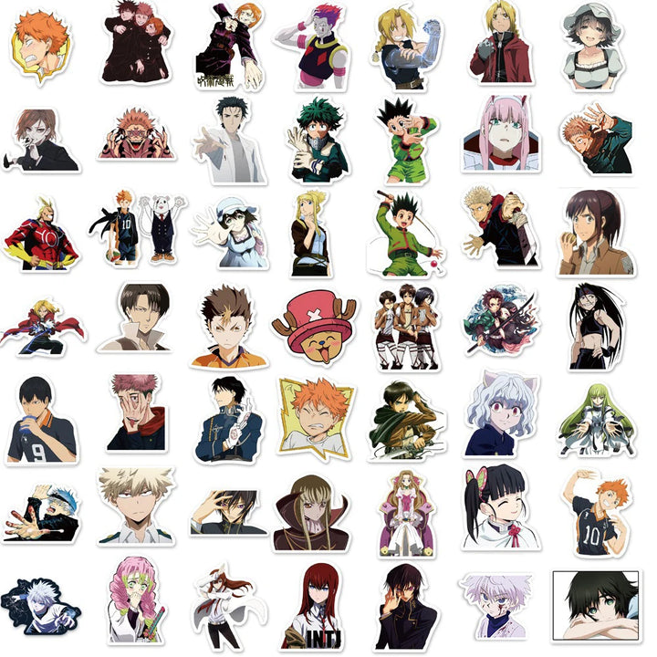 10/30/50/100PCS Mix Cartoon Anime Stickers