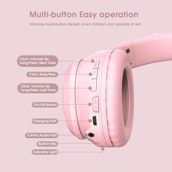 Gaming Headset Cat Ear